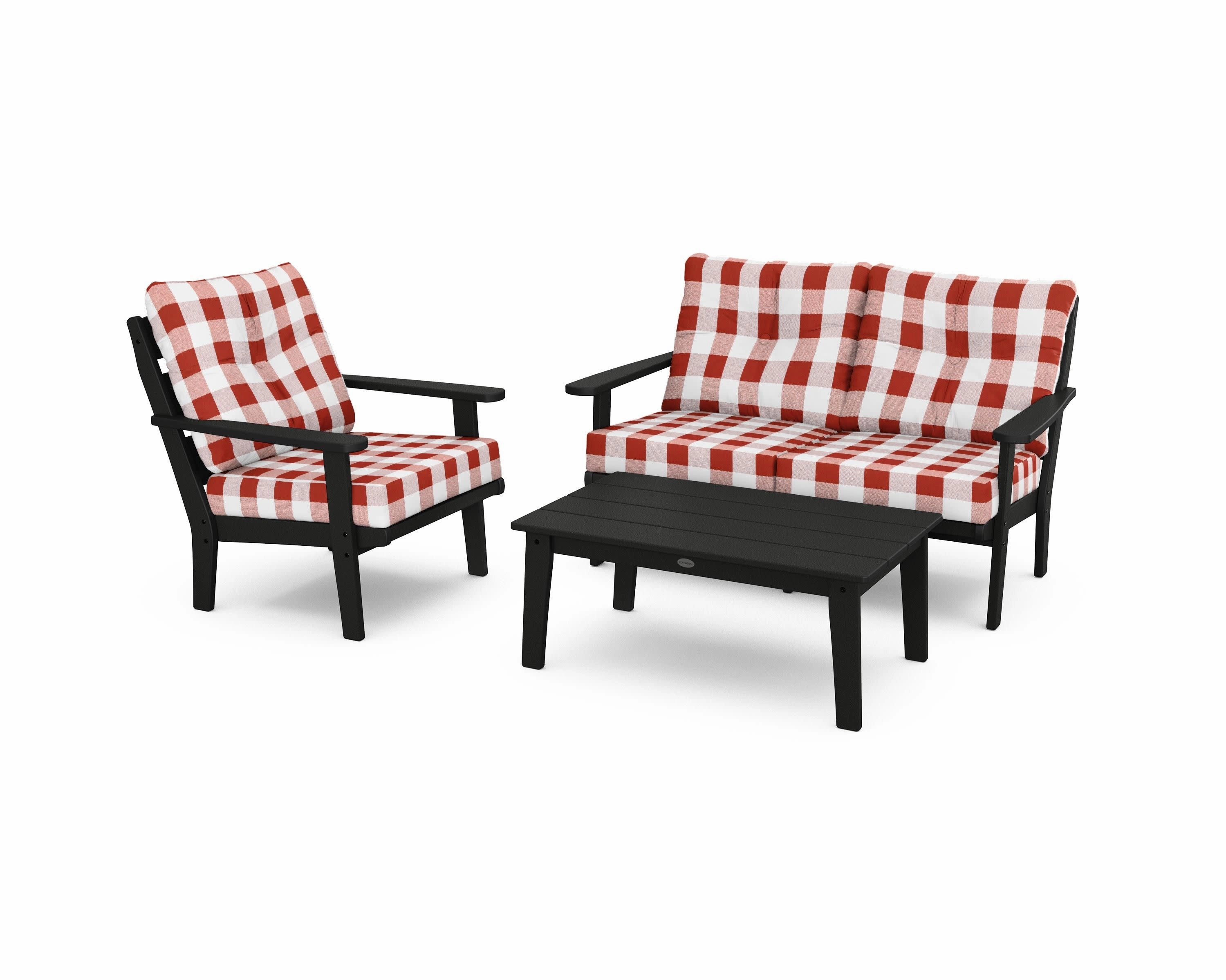 Lakeside 3-Piece Deep Seating Set
