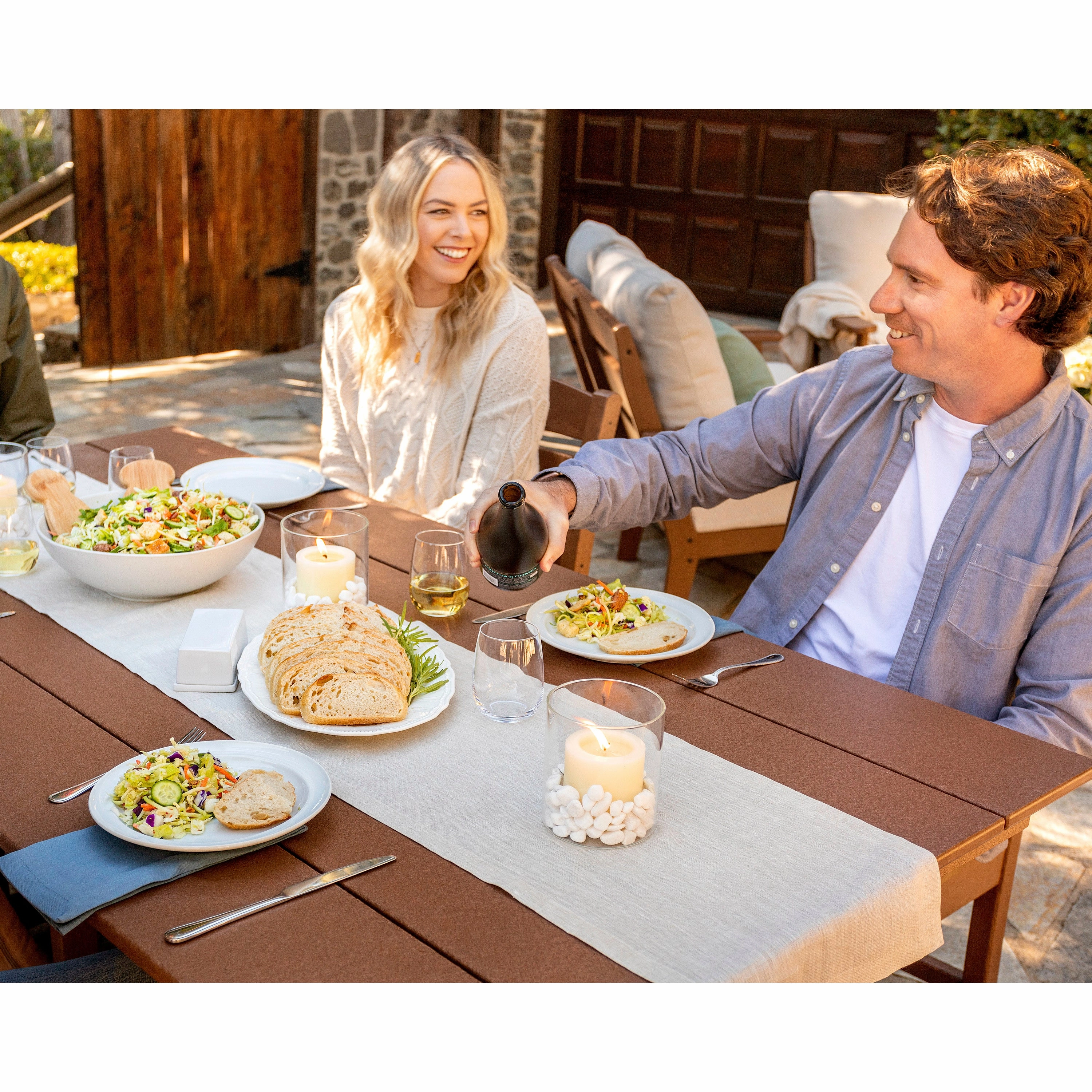 Lakeside 7-Piece Farmhouse Dining Set