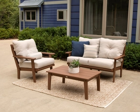Lakeside Deep Seating Loveseatoutdoor patio dining furniture set