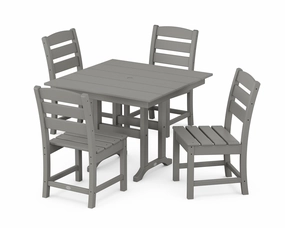 Lakeside Side Chair 5-Piece Farmhouse Dining Setoutdoor patio furniture set