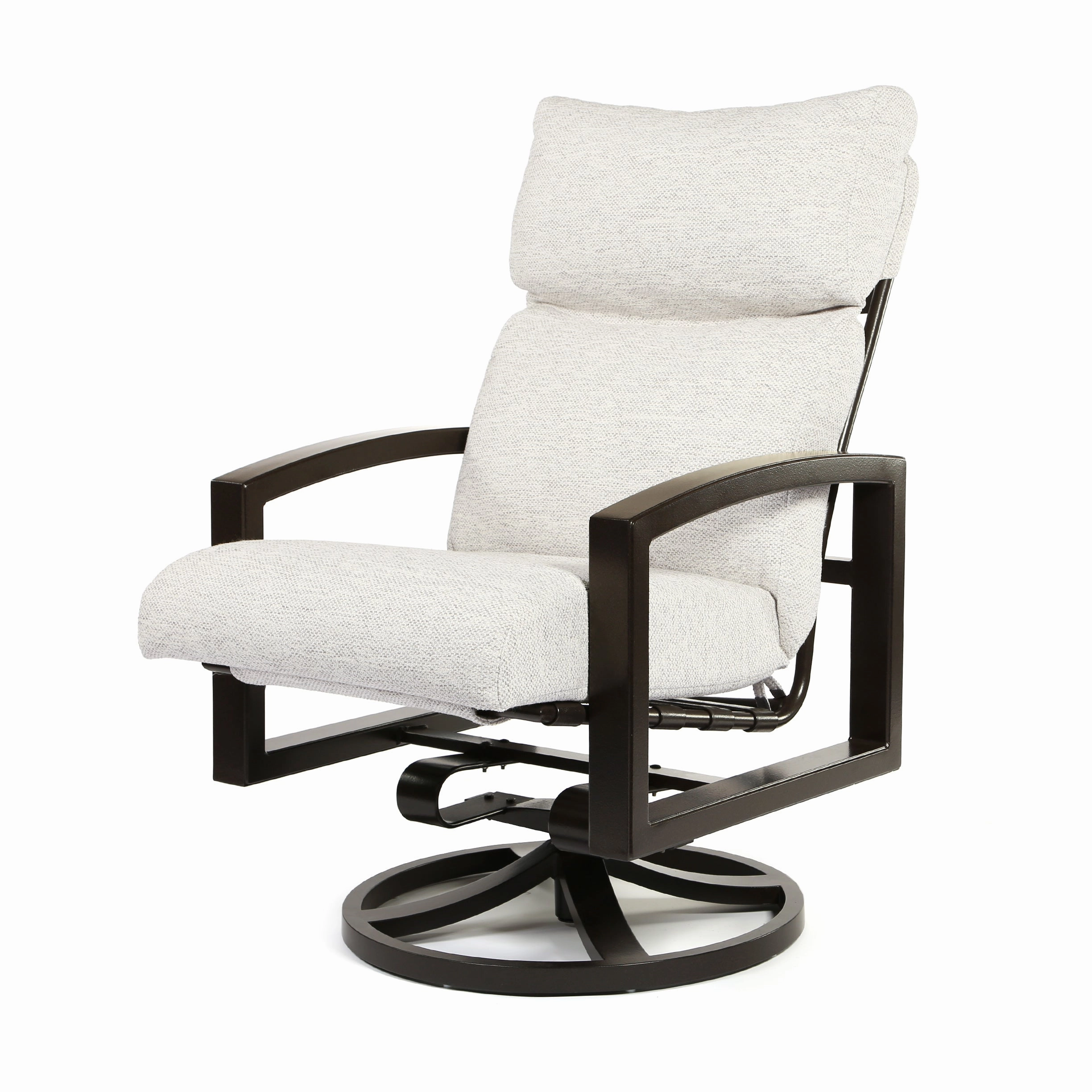 Lakeside Swivel Rockeroutdoor dining chair with armrests