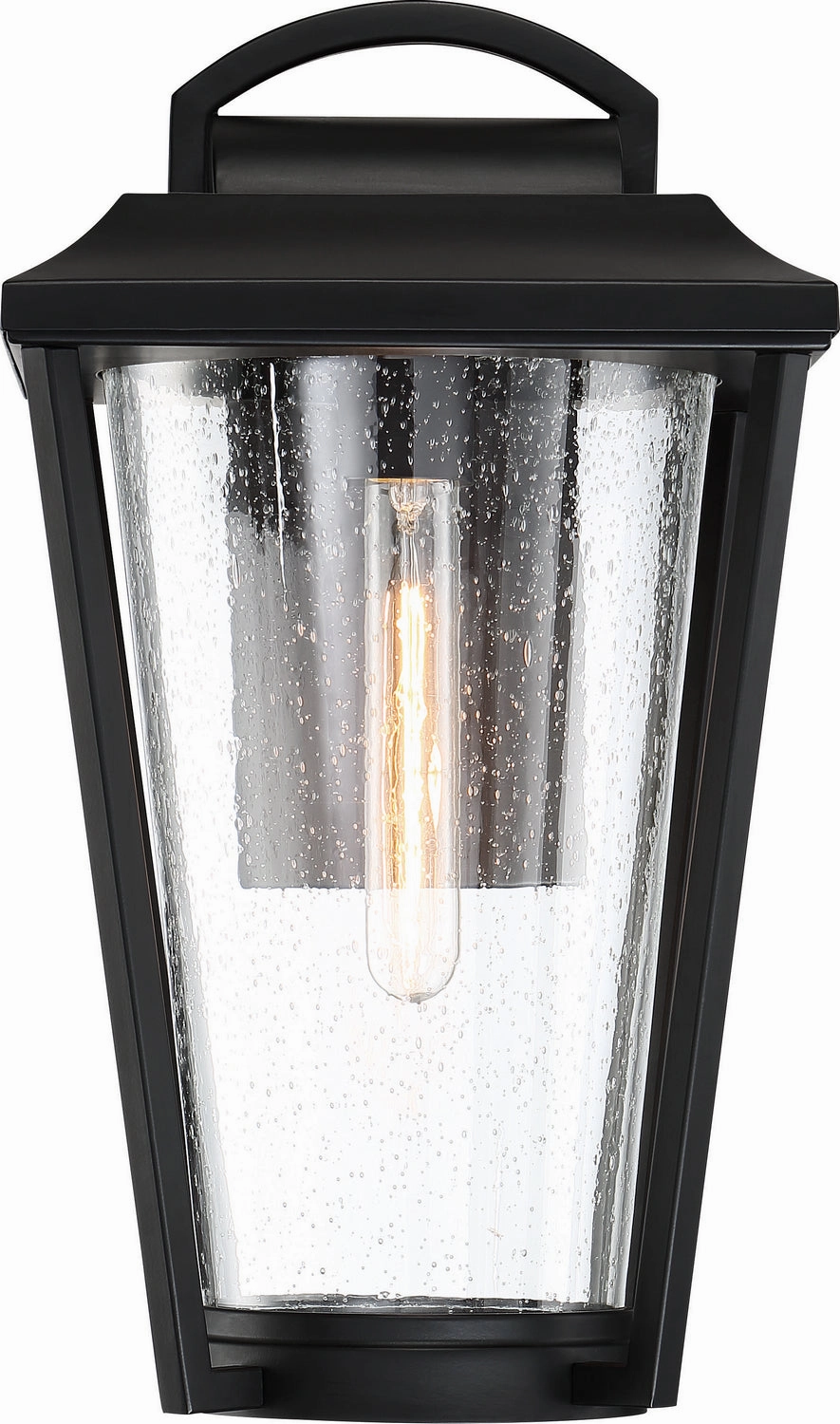 Lakeview One Light Outdoor Wall Lantern Aged Bronze / BrassOutdoor wall sconces with motion sensor