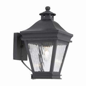 Landings One Light Wall Sconce CharcoalOutdoor wall sconces with motion sensor