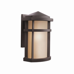 Lantana One Light Outdoor Wall Mount Architectural BronzeOutdoor wall sconces with motion sensor