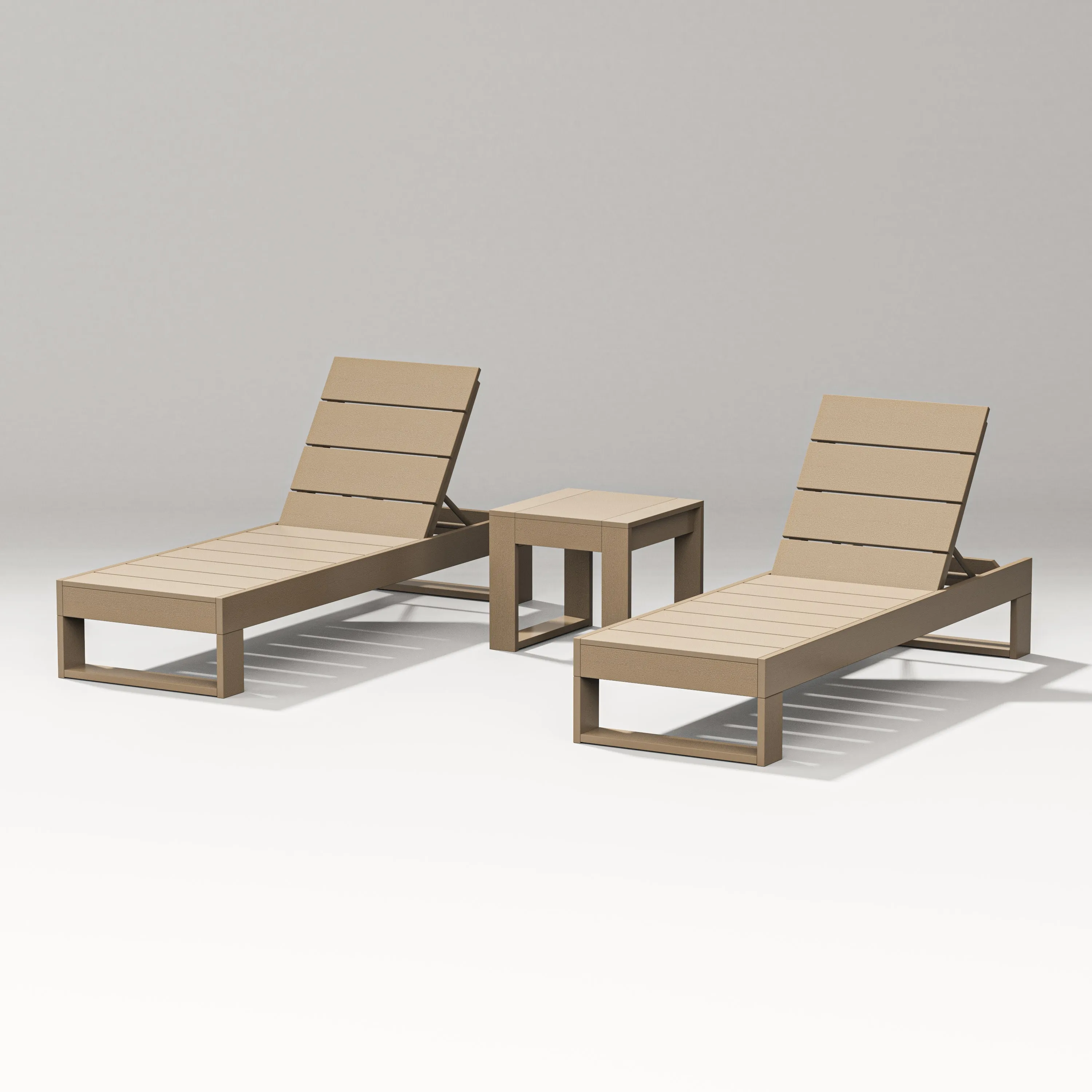 Latitude 3-Piece Lounge Chaise Setoutdoor patio dining furniture set