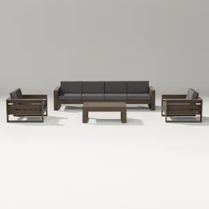 Latitude 5-Piece Lounge Sofa Setoutdoor patio dining furniture set
