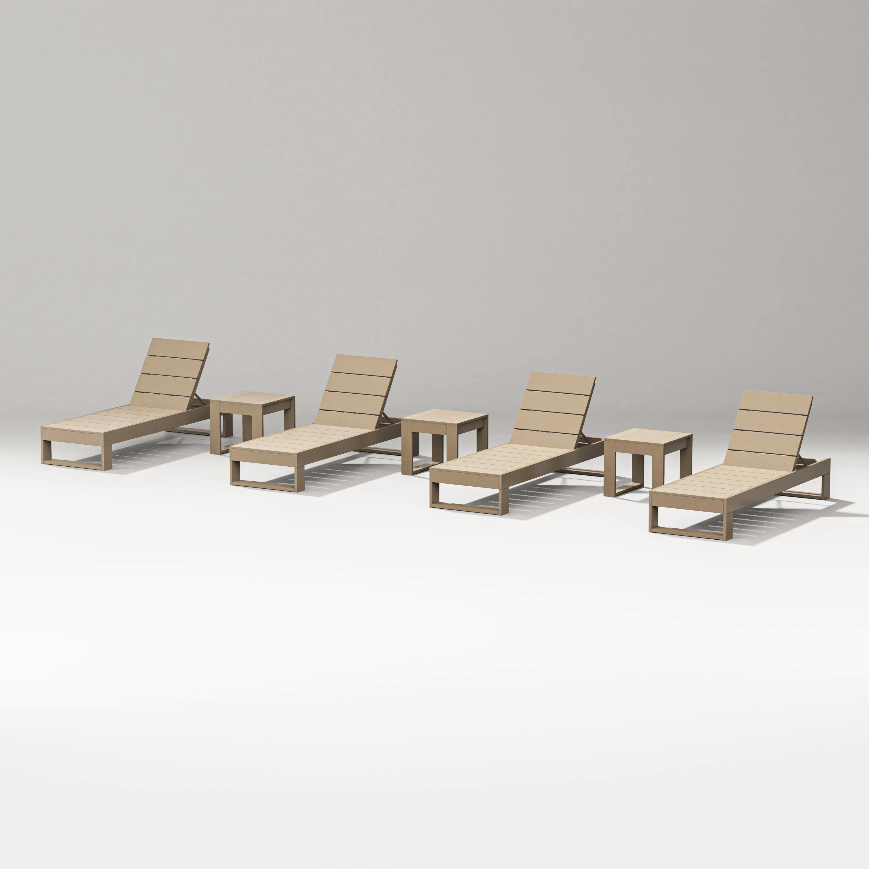 Latitude 7-Piece Lounge Chaise Setoutdoor patio dining furniture set