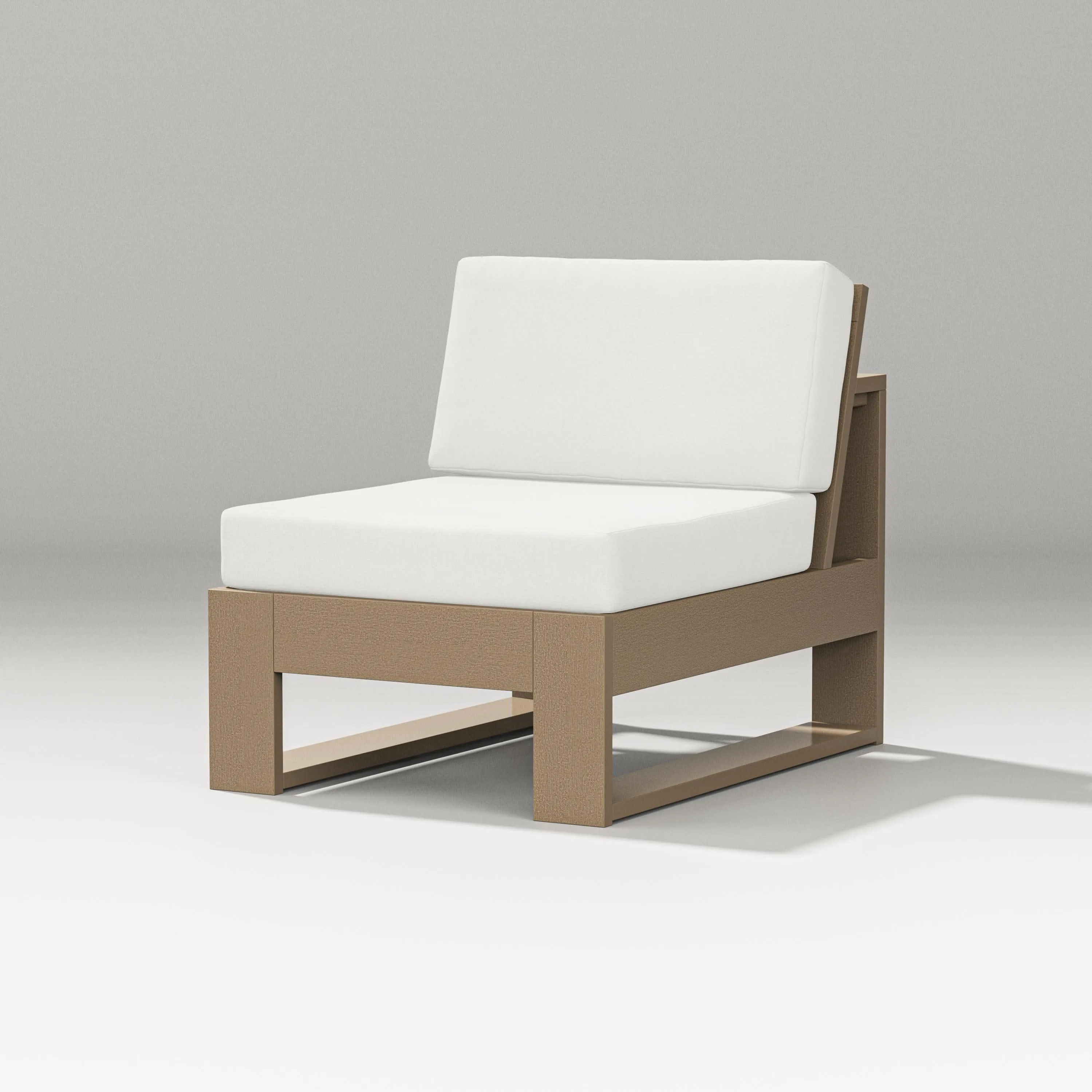 Latitude Modular Armless Chairoutdoor patio dining furniture set