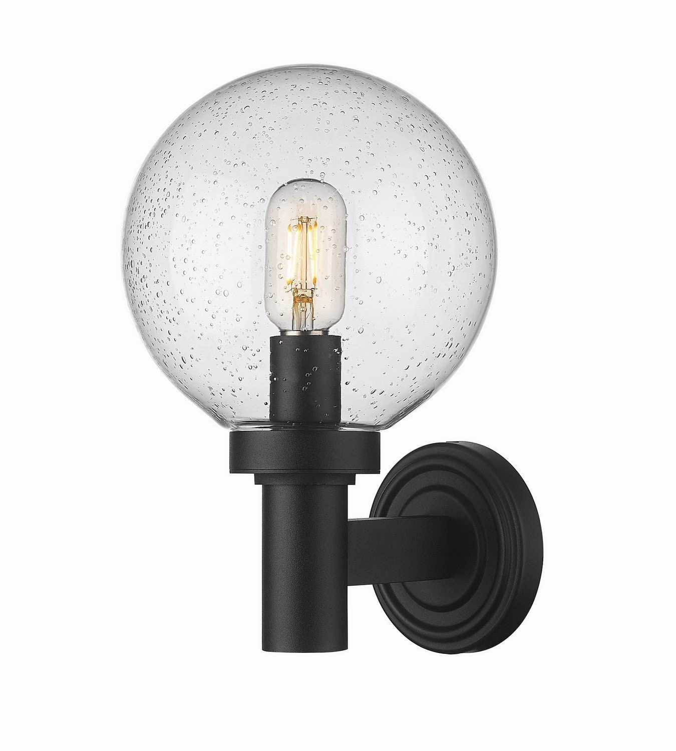 Laurent One Light Outdoor Wall Light BlackOutdoor wall sconces with motion sensor