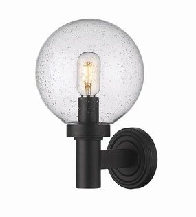 Laurent One Light Outdoor Wall Light BlackOutdoor wall sconces with motion sensor