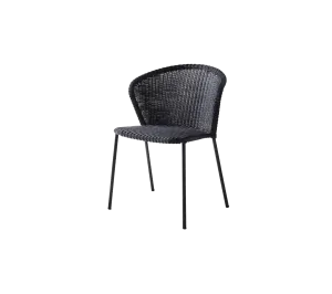 Lean chairoutdoor dining chair with armrests