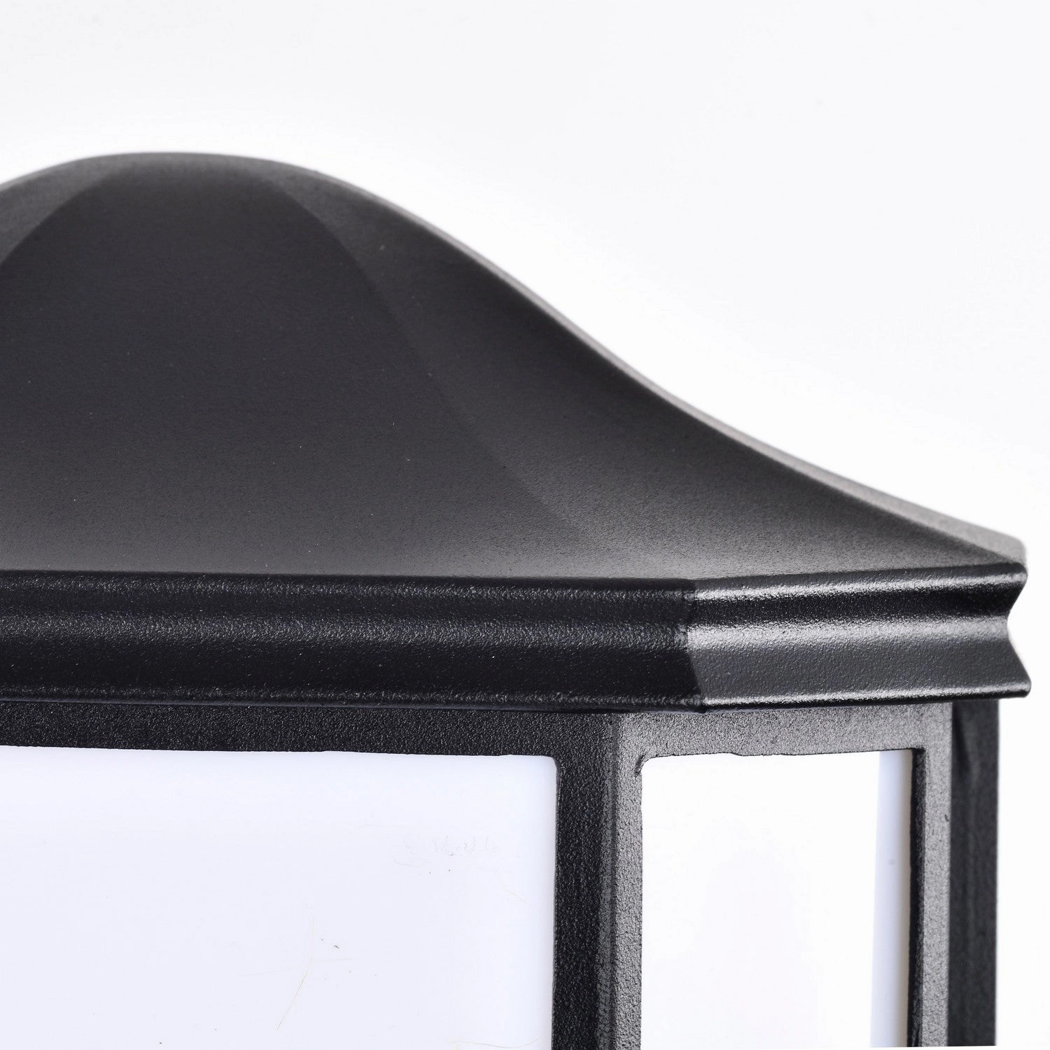 LED Cage Lantern Fixture Black