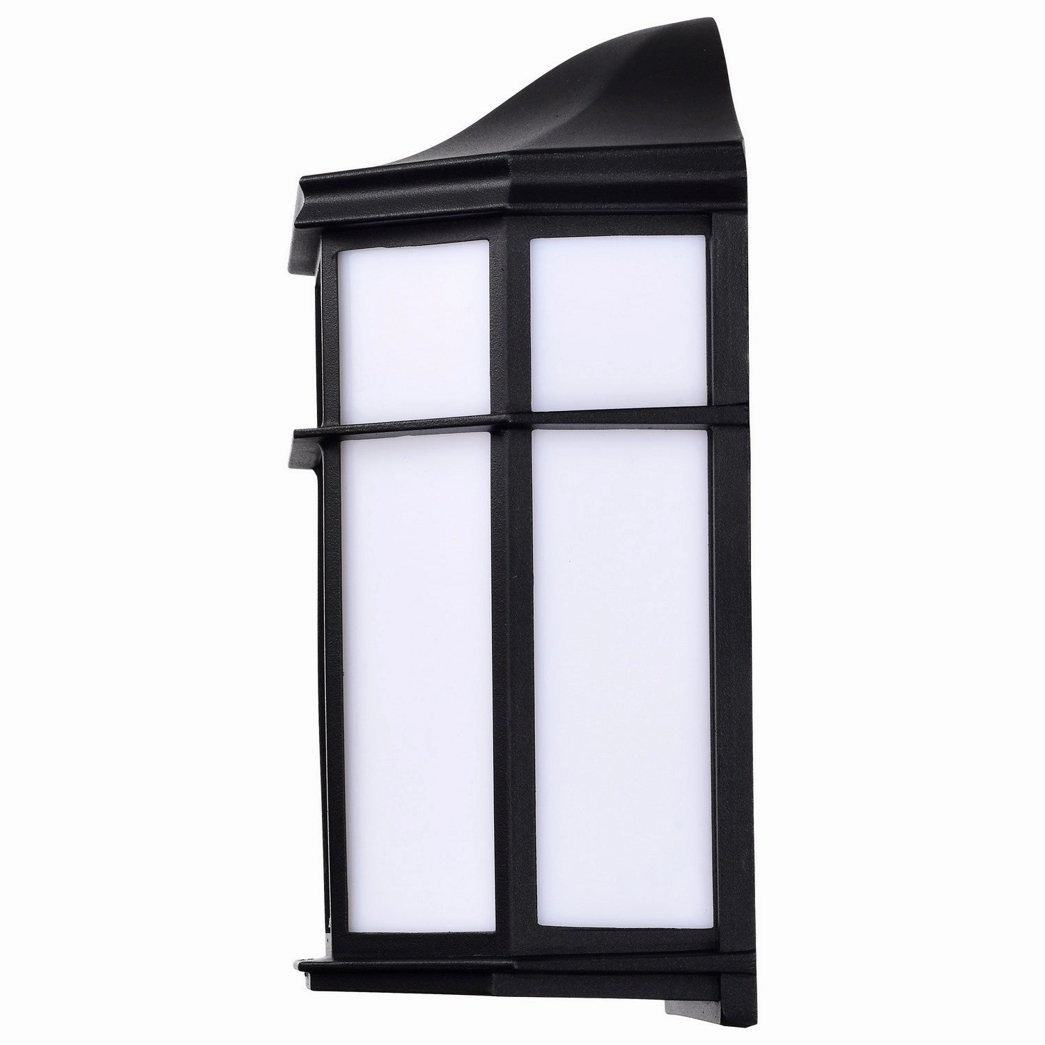 LED Cage Lantern Fixture Black