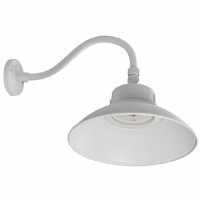 LED Gooseneck WhiteOutdoor wall sconces with motion sensor