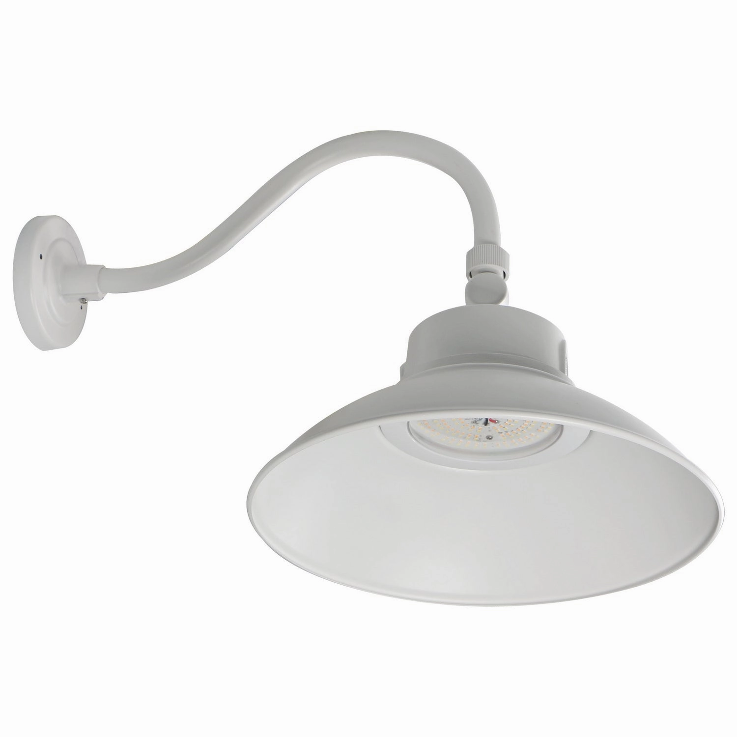 LED Gooseneck WhiteOutdoor wall sconces with motion sensor