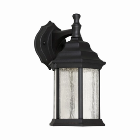 LED Outdoor Light BlackOutdoor wall sconces with motion sensor