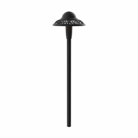 LED Path Light Black TexturedDecorative outdoor post lights
