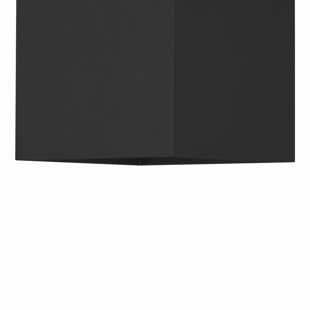 Led Squares LED Wall Lantern Black