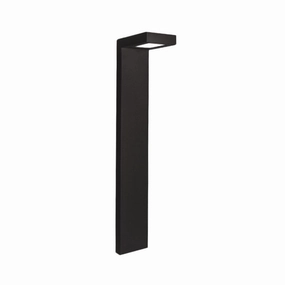 Ledge LED Path Light Black On AluminumDecorative outdoor post lights