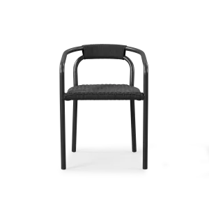 Leo Stacking Dining Chairoutdoor dining chair with armrests