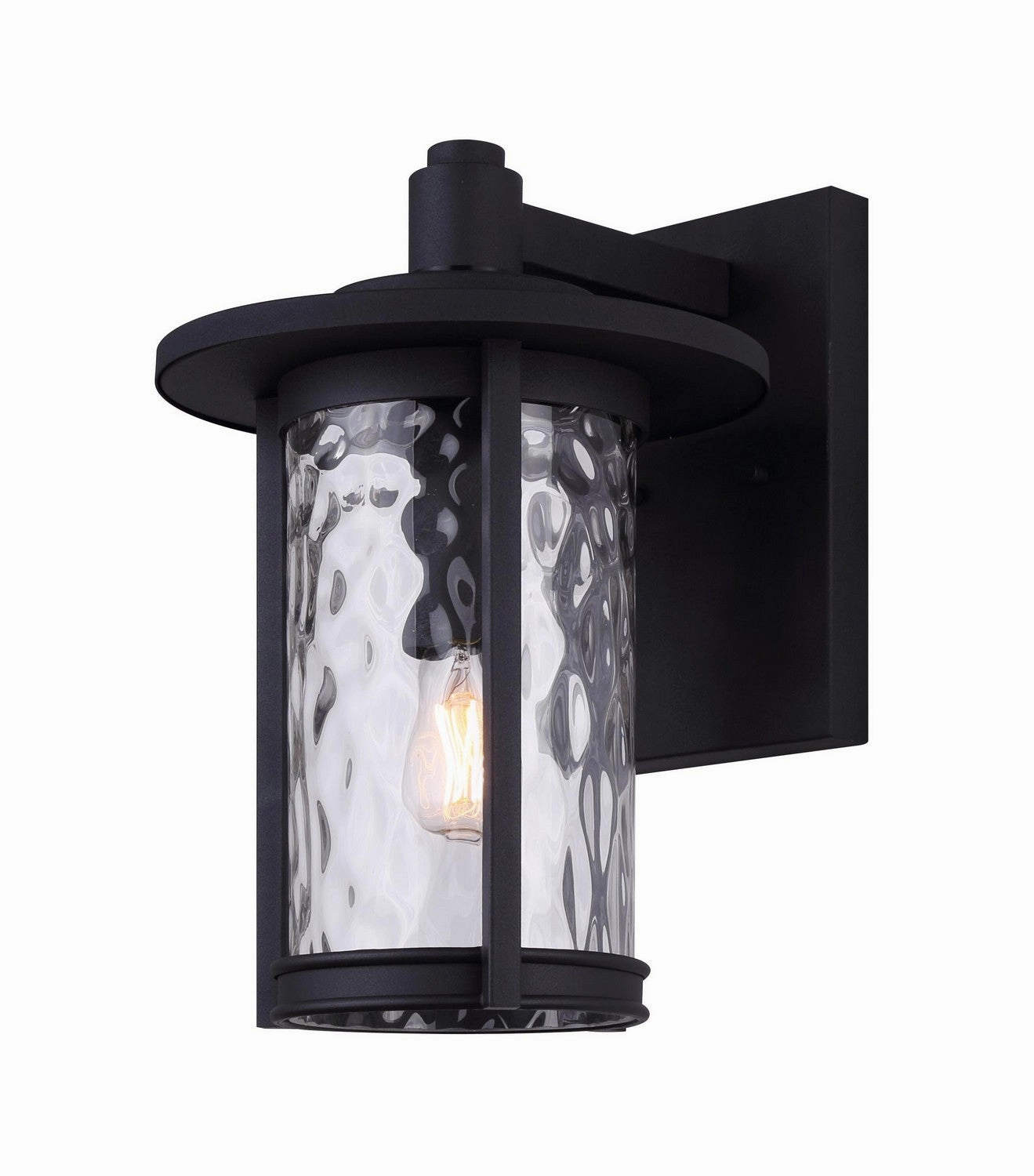 Leon One Light Outdoor Lantern BlackOutdoor wall sconces with motion sensor