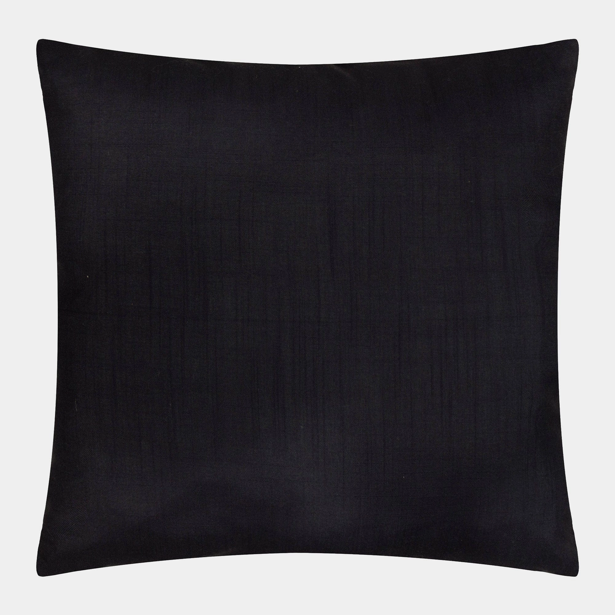 Leopardess - Black & Gold Printed Outdoor Cushion 50x50cm