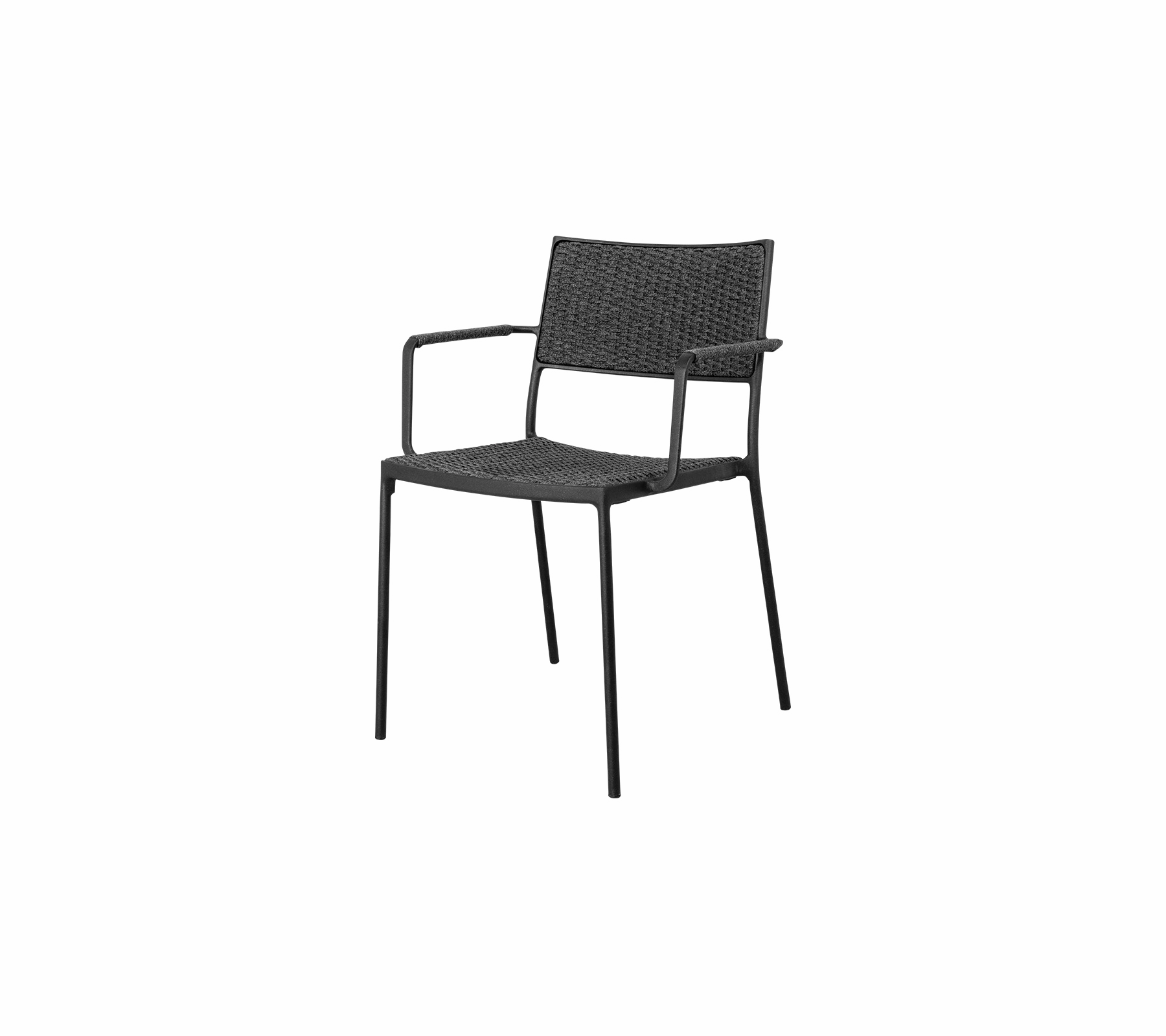 Less armchairoutdoor dining chair with armrests