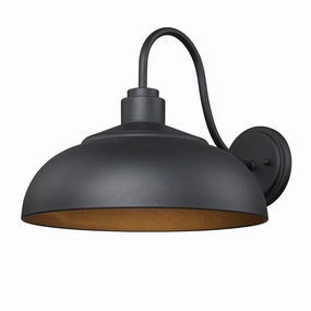 Levitt One Light Outdoor Wall Sconce Natural BlackOutdoor wall sconces with motion sensor