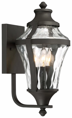 Libre Three Light Outdoor Wall Lamp CoalOutdoor wall sconces with motion sensor
