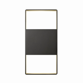 Light Frames LED Wall Sconce Textured BronzeOutdoor wall sconces with motion sensor