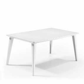 Lima Table Whiteoutdoor table for balcony or garden