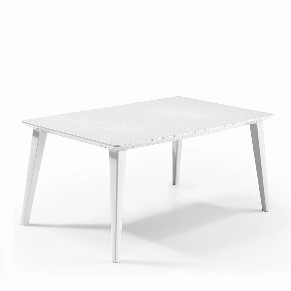 Lima Table Whiteoutdoor table for balcony or garden