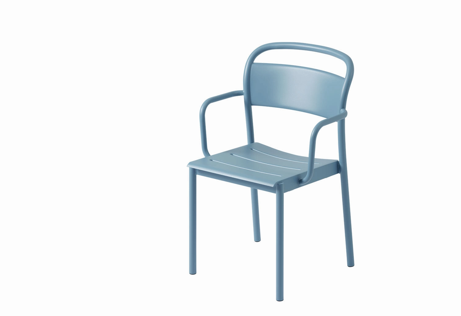 Linear Steel Armchair