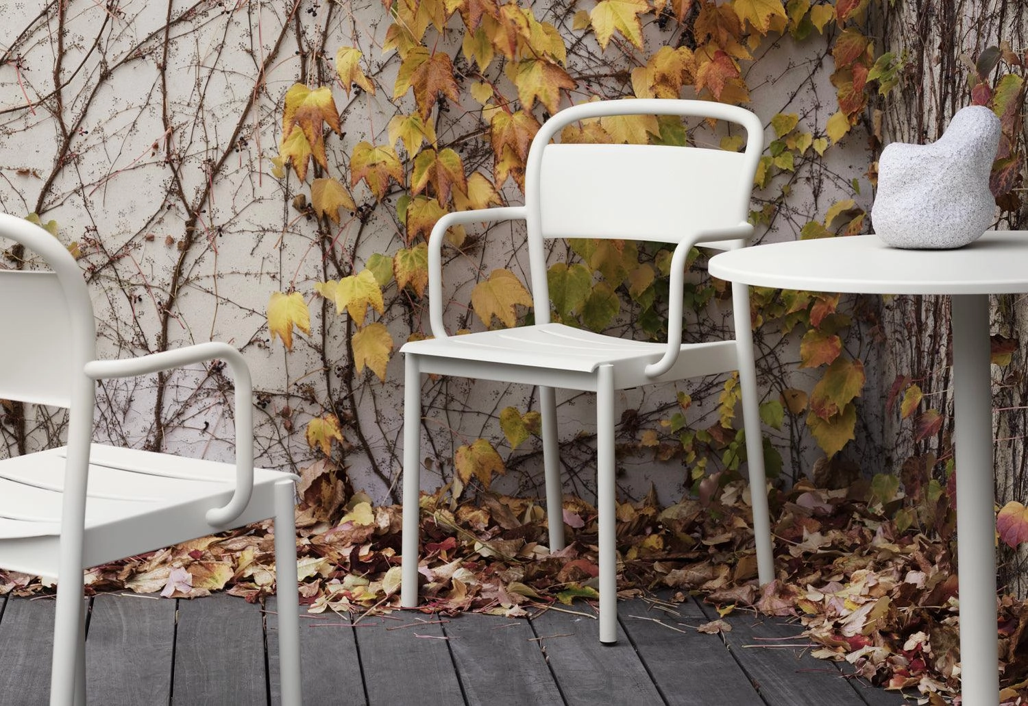 Linear Steel Armchair
