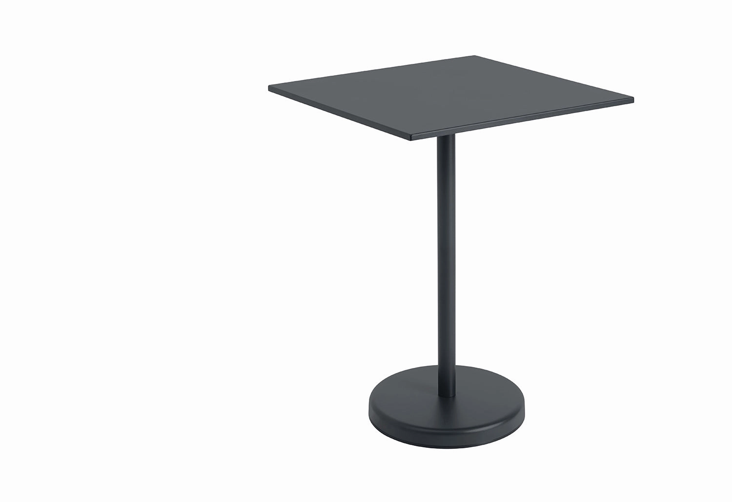 Linear Steel Caf Table | Square
