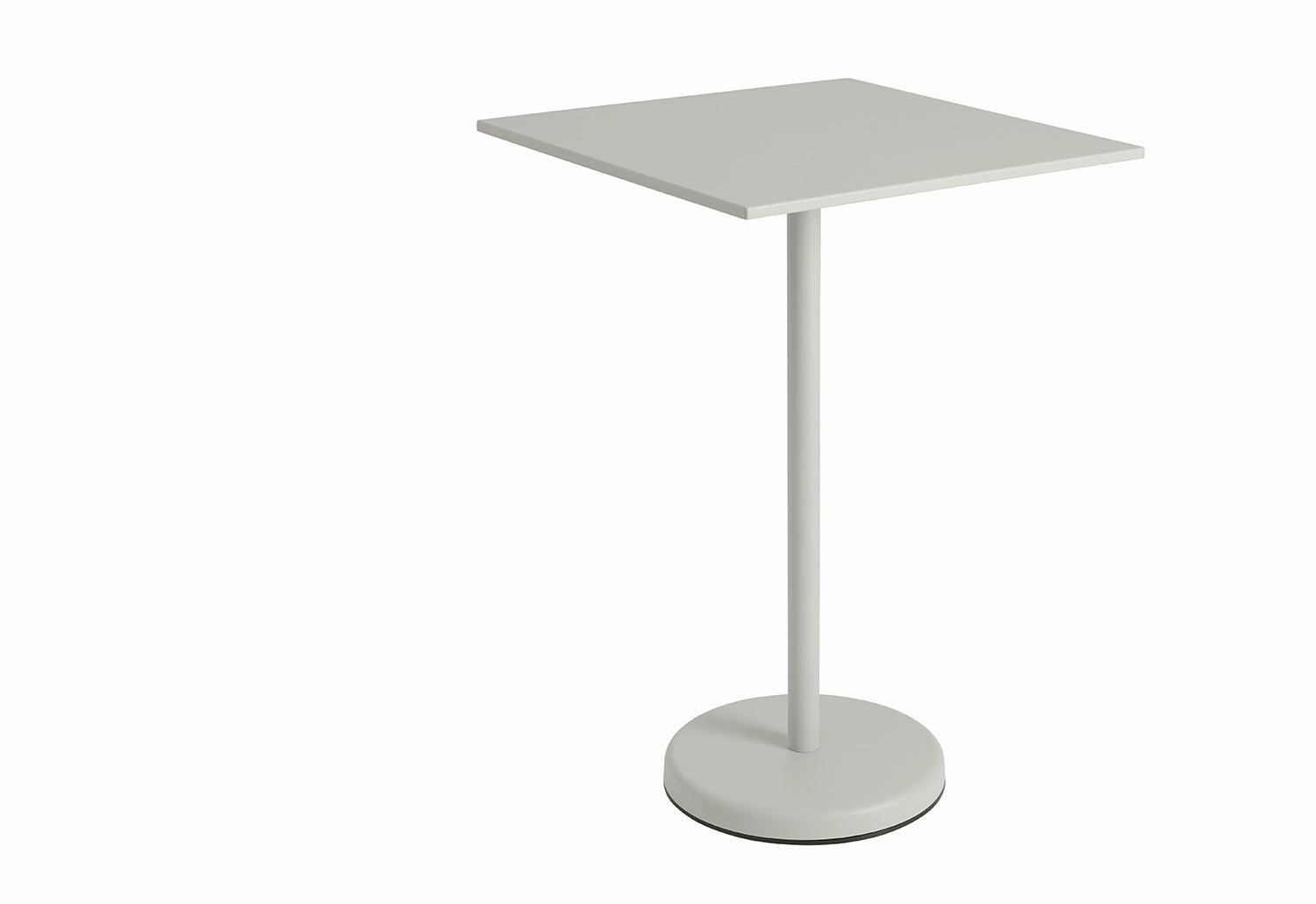 Linear Steel Caf Table | Square