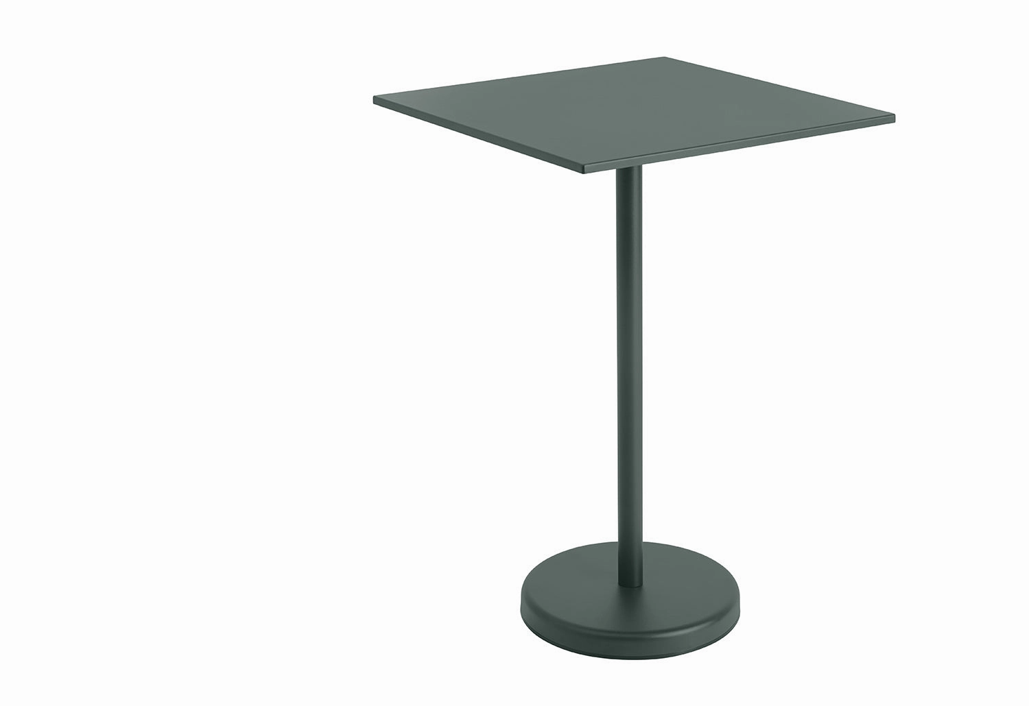 Linear Steel Caf Table | Square