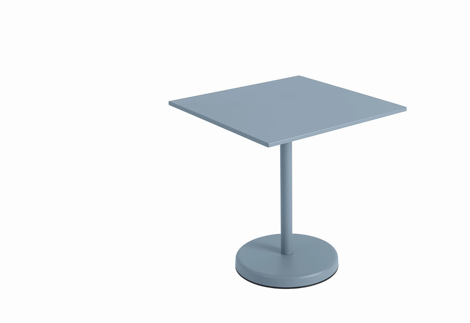 Linear Steel Caf Table | Square