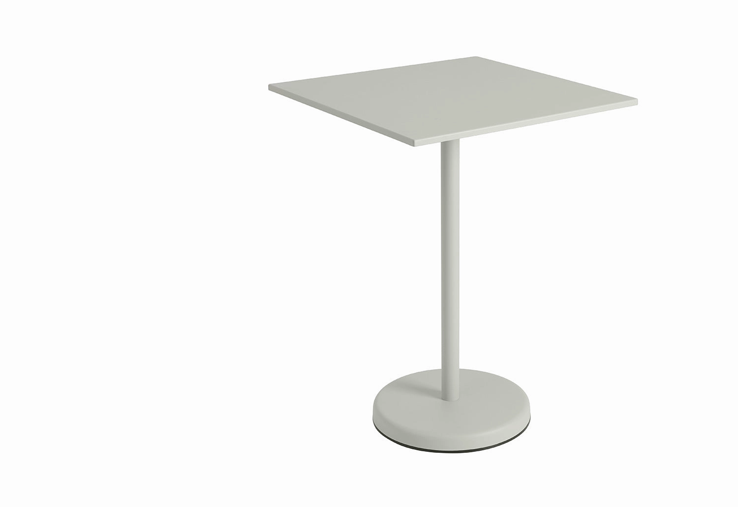 Linear Steel Caf Table | Square