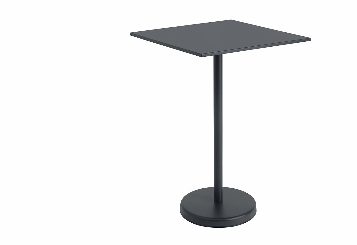 Linear Steel Caf Table | Square