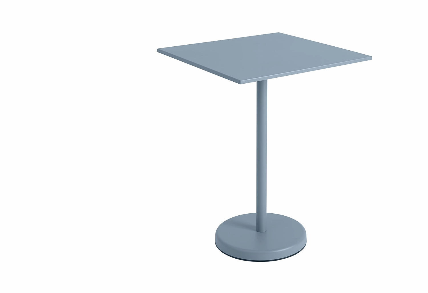 Linear Steel Caf Table | Square