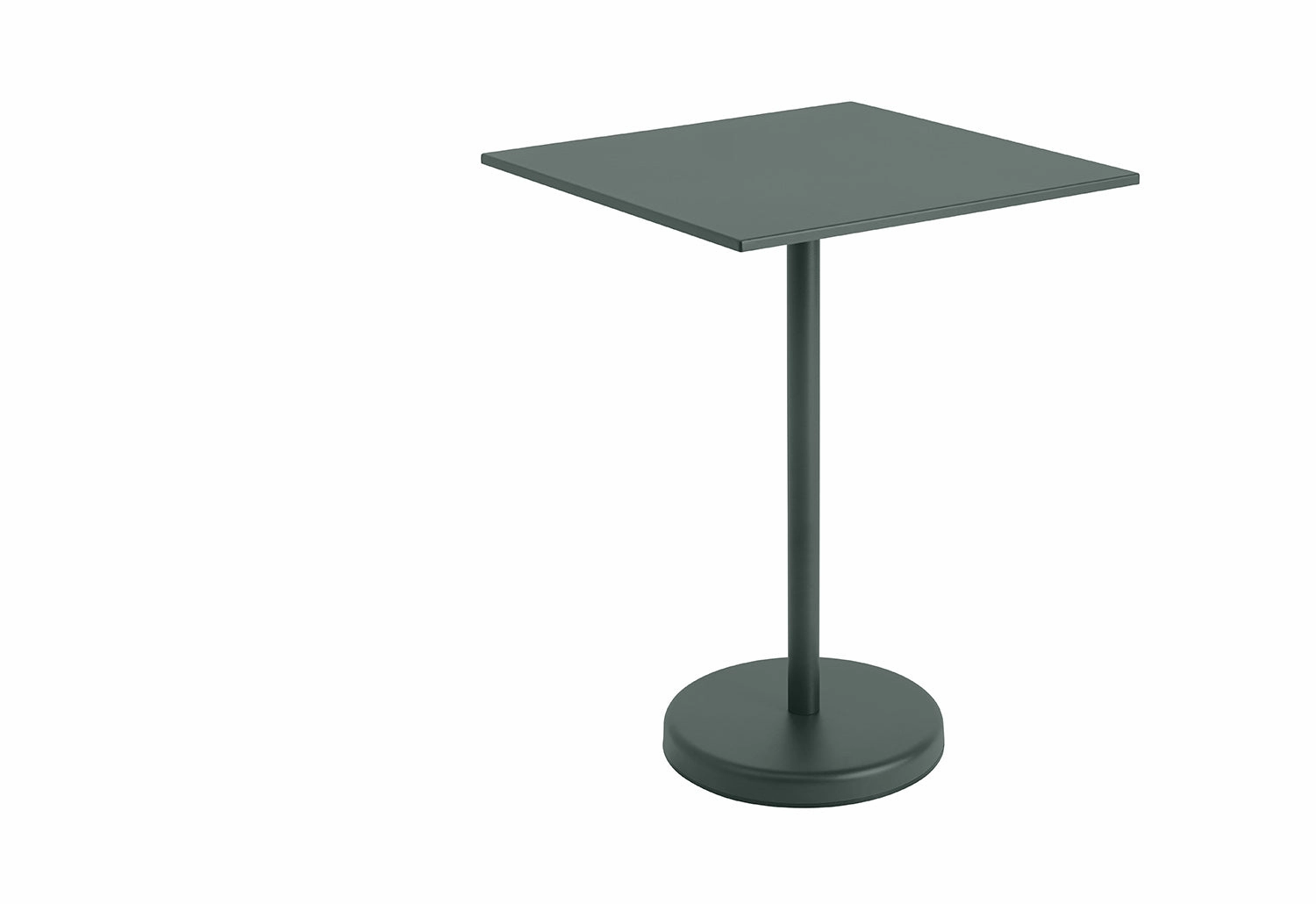 Linear Steel Caf Table | Square