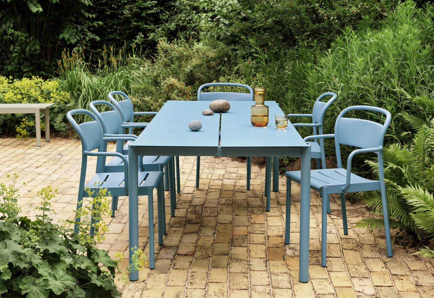 Linear Steel Table