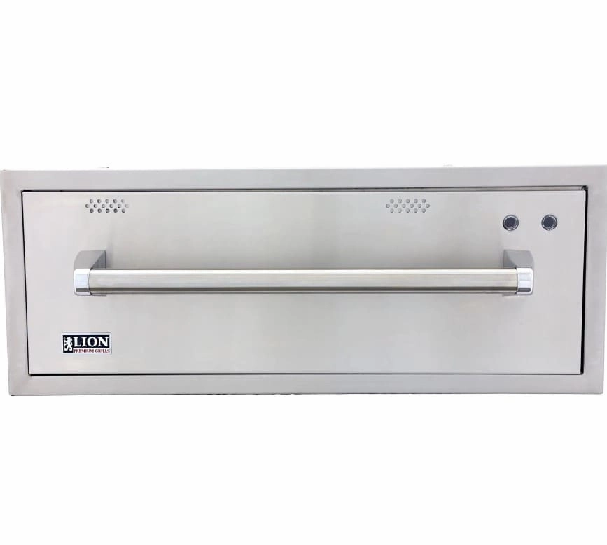Lion Grills 30-Inch Built-In Electric 120V Warming Drawer  WD256103Stainless steel BBQ tool set