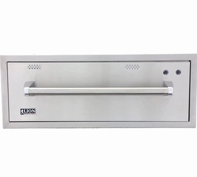 Lion Grills 30-Inch Built-In Electric 120V Warming Drawer  WD256103Stainless steel BBQ tool set