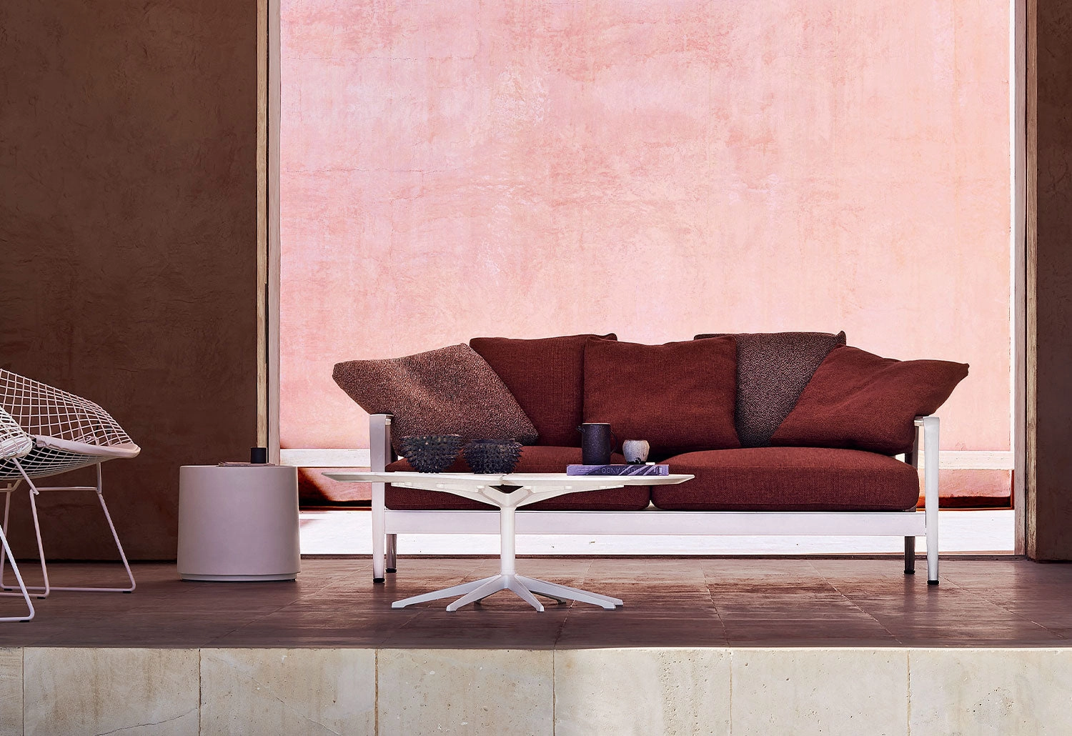 Lissoni Outdoor Sofa | Two-Seater
