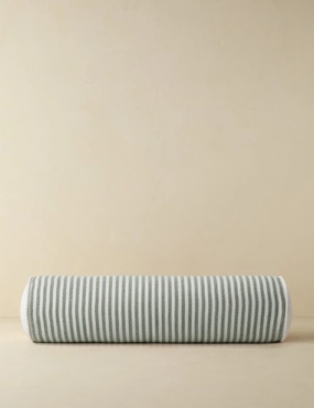 Littu Indoor / Outdoor Striped Bolster Pillow by Sarah Sherman Samuelwaterproof outdoor throw pillow