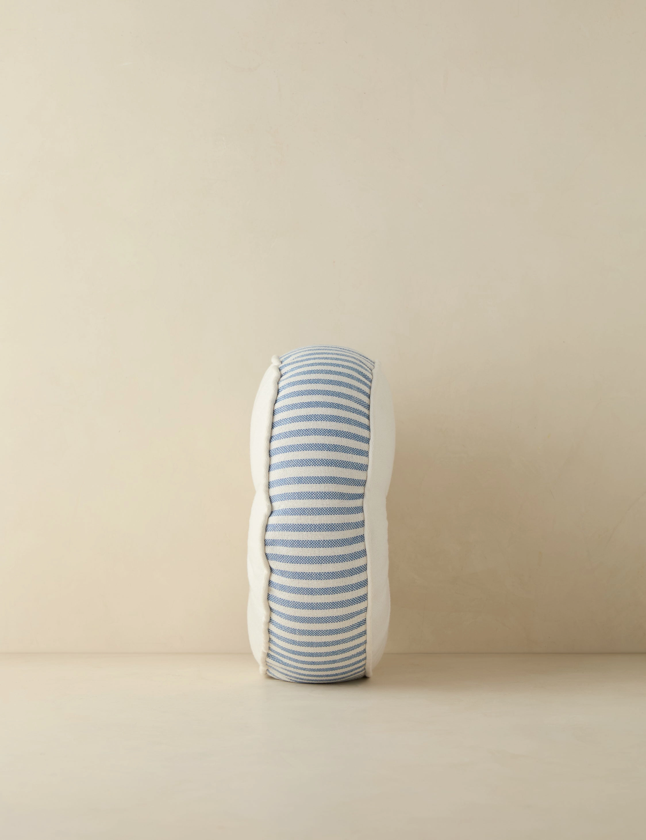 Littu Indoor / Outdoor Striped Disc Pillow by Sarah Sherman Samuel