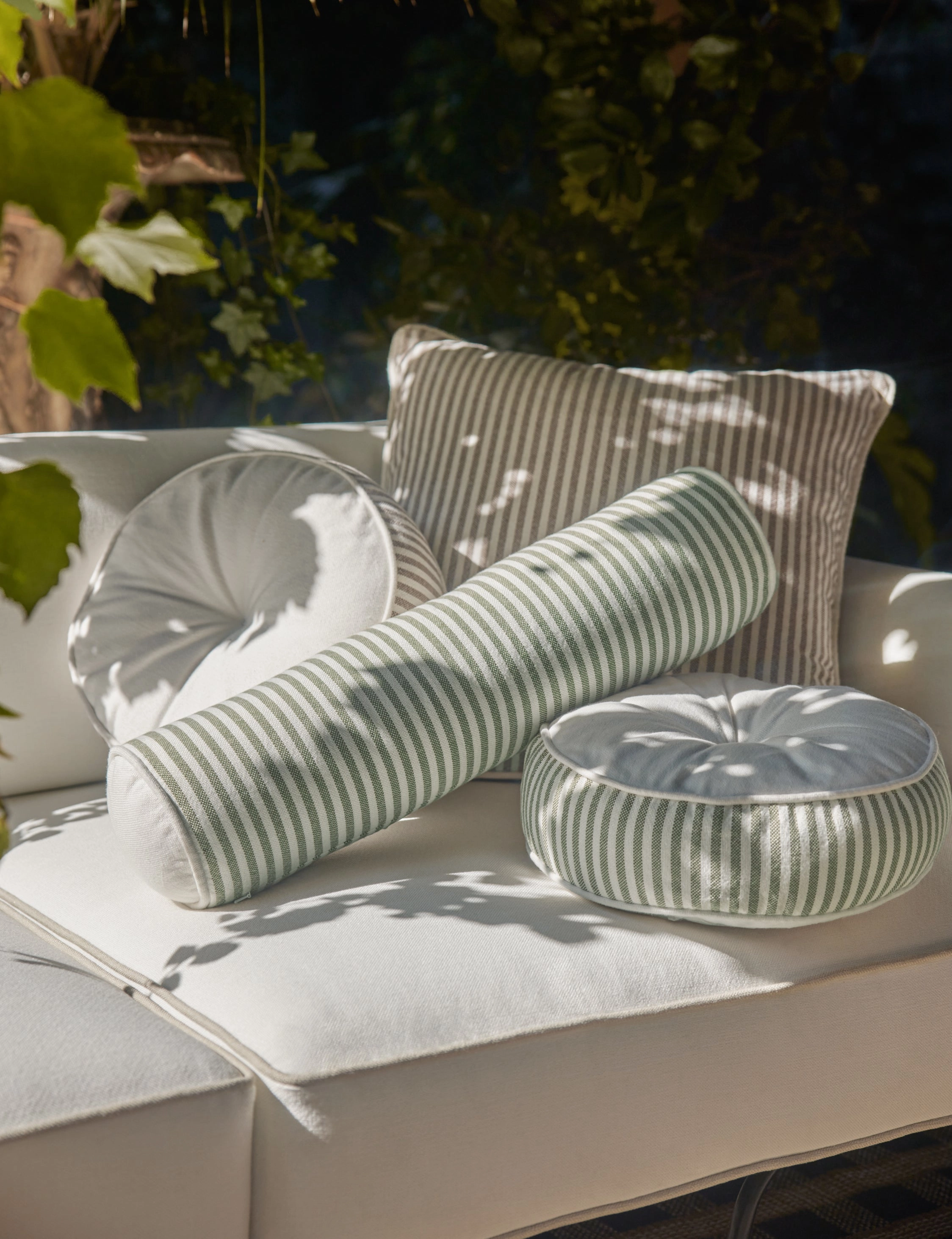 Littu Indoor / Outdoor Striped Pillow by Sarah Sherman Samuel