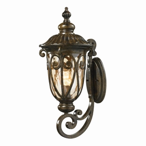 Logansport One Light Outdoor Wall Sconce Hazelnut BronzeOutdoor wall sconces with motion sensor